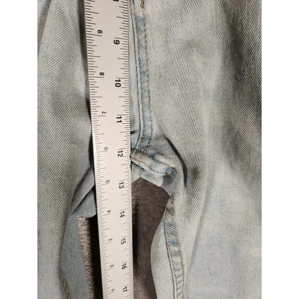 Pull and Bear Jeans Women's 39X32 (Tag EUR 48 MEX 38) Blue Skinny STAIN‎